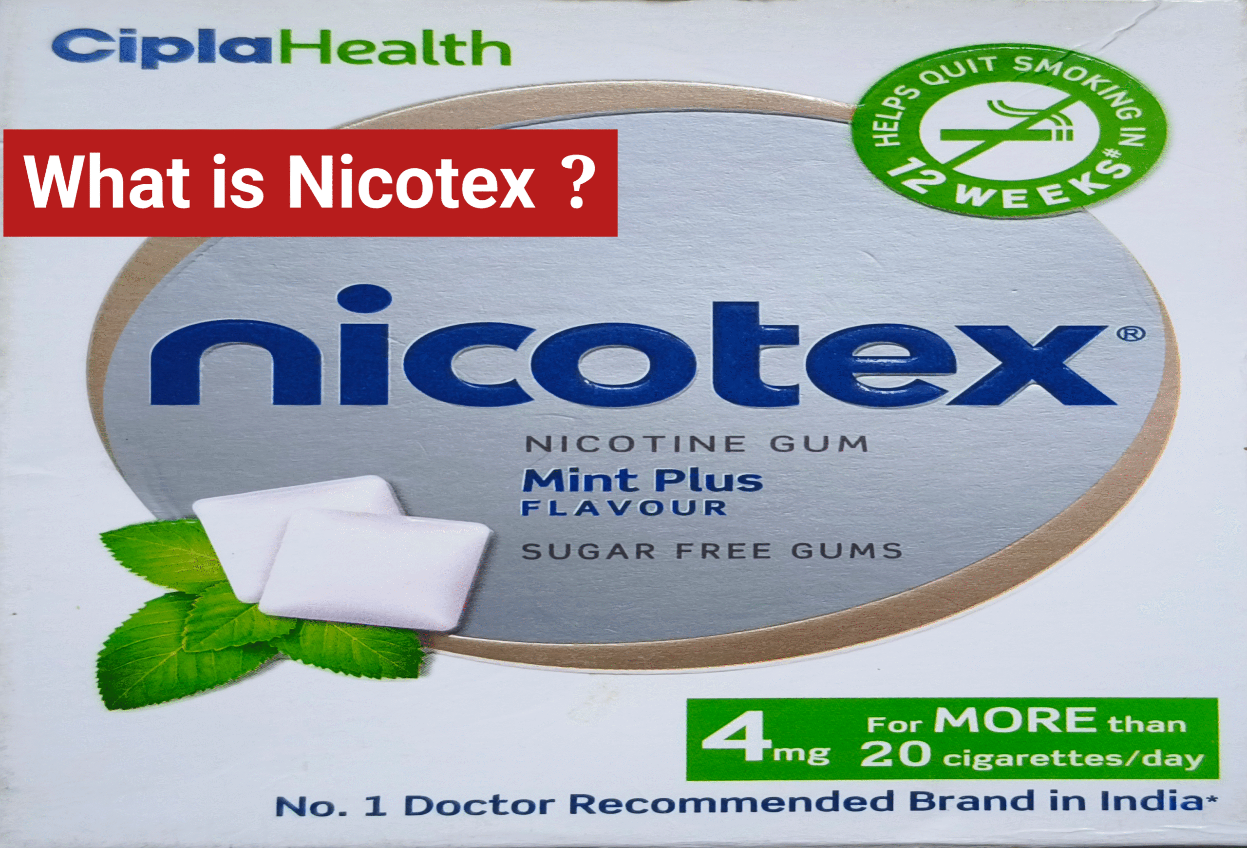 What is Nicotex used for